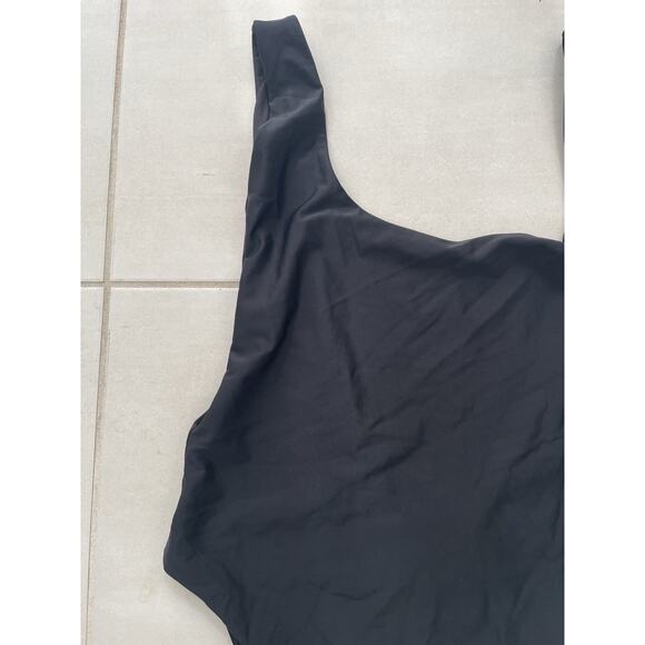 Aerie Swim One Piece High Cut Cheeky Low Back Swimwear - Picture 3 of 8